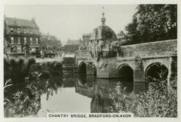1938 Senior Service The Bridges of Britain #32 Chantry Bridge, Bradford-on-Avon Front