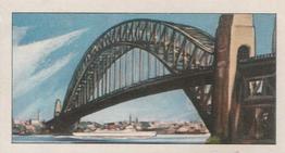 1962 Barratt Wonders of the World #1 Sydney Bridge Front