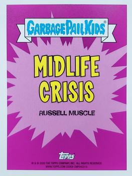 2020 Topps Garbage Pail Kids 35th Anniversary - Midlife Crisis #8a Russell Muscle Back