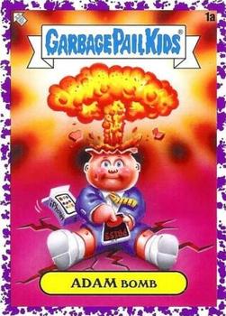 2020 Topps Garbage Pail Kids 35th Anniversary - Jelly Purple #1a Adam Bomb Front