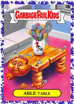 2020 Topps Garbage Pail Kids 35th Anniversary - Jelly Purple #11b Able Table Front