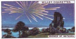 1928 Wills's Romance of the Heavens #5 A Shower of Meteors Front