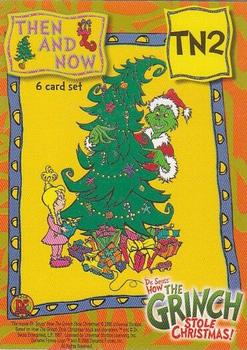 2000 Dynamic Forces How the Grinch Stole Christmas - Grinch Then & Now #TN2 Cindy Lou Who Back