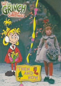 2000 Dynamic Forces How the Grinch Stole Christmas - Grinch Then & Now #TN2 Cindy Lou Who Front
