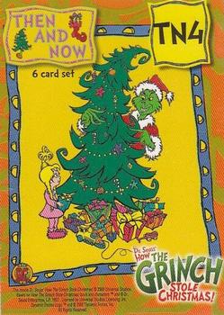 2000 Dynamic Forces How the Grinch Stole Christmas - Grinch Then & Now #TN4 Grinch Back