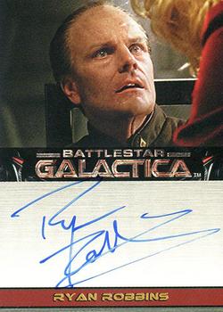 2005 Rittenhouse Battlestar Galactica Premiere Edition - Autographs #NNO Ryan Robbins Front