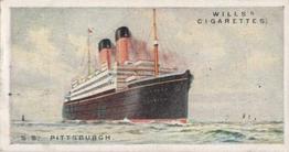 1924 Wills's Merchant Ships of the World #49 S.S. Pittsburgh Front