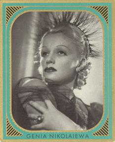 1937 Bunte Filmbilder Series 2 #358 Genia Nikolaiewa Front