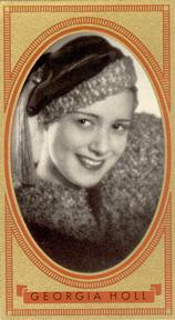 1937 Bunte Filmbilder Series 2 #488 Georgia Holl Front