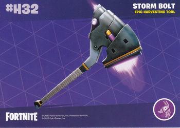 2020 Panini Fortnite Series 2 - Harvesting Tools #H32 Six String Striker / Storm Bolt Back