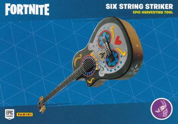 2020 Panini Fortnite Series 2 - Harvesting Tools #H32 Six String Striker / Storm Bolt Front