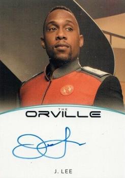2020 Rittenhouse The Orville Archives Autograph Edition - Full-Bleed Autographs #A8 J. Lee Front
