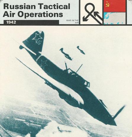 1977 Edito-Service World War II - Deck 05 #13-036-05-14 Russian Tactical Air Operations Front