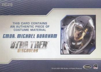 2020 Rittenhouse Star Trek: Discovery Season Two - Relics #RC26 Commander Michael Burnham Back