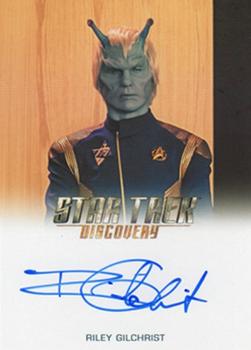2020 Rittenhouse Star Trek: Discovery Season Two - Autographs (Full Bleed Design) #NNO Riley Gilchrist Front