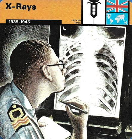 1977 Edito-Service World War II - Deck 78 #13-036-78-21 X-Rays Front