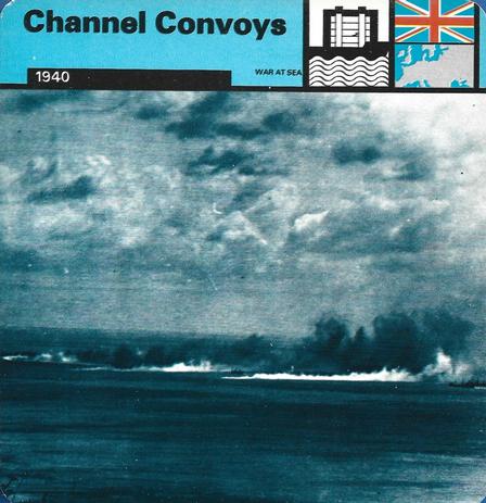 1977 Edito-Service World War II - Deck 78 #13-036-78-22 Channel Convoys Front