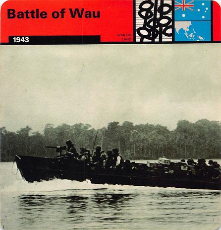 1977 Edito-Service World War II - Deck 43 #13-036-43-23 Battle of Wau Front