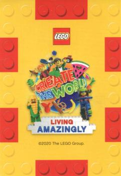 2020 Lego Create the World Living Amazingly #90 Fencer Back