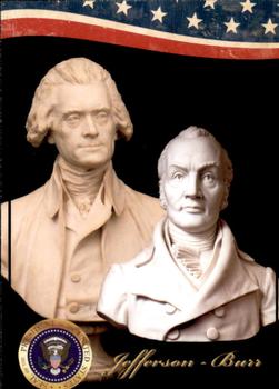 2018 Historic Autographs P.O.T.U.S. - Premium #PREM-7 Thomas Jefferson / Aaron Burr Front