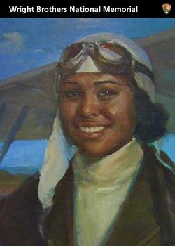 2011 National Park Service Civil War to Civil Rights - Wright Brothers National Memorial #NNO Bessie Coleman: First Female African American Pilot Front