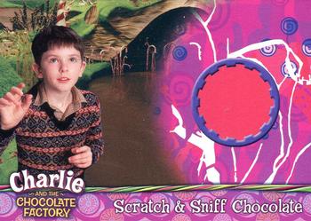 2005 ArtBox Charlie and the Chocolate Factory - Box Toppers Scratch & Sniff #BT4 Scratch & Sniff Chocolate Front