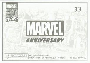 2020 Panini Marvel 80 Years Stickers #33 Tales of Suspense #17 Back