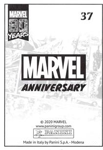 2020 Panini Marvel 80 Years Stickers #37 Journey Into Mystery #62 Back