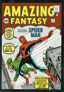 2020 Panini Marvel 80 Years Stickers #43 Amazing Fantasy #15 Front