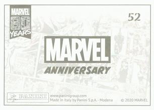 2020 Panini Marvel 80 Years Stickers #52 Strange Tales #146 Back
