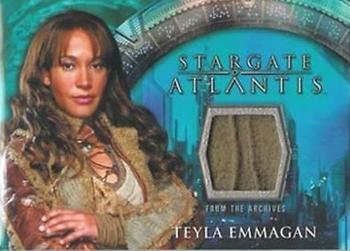 2005 Rittenhouse Stargate Atlantis Season 1 - Costume Relics #NNO Teyla Emmagan Front