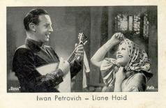 1930-39 Josetti Filmbilder Series 3 #805 Iwan Petrovich / Liane Haid Front