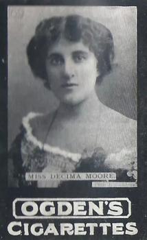 1902 Ogden's General Interest Series F #169 Miss Decima Moore Front