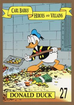 1992 Gladstone Carl Barks Heroes and Villains #27 Donald Duck Front