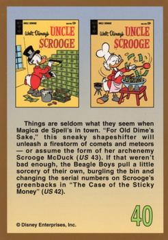 1992 Gladstone Carl Barks Uncle Scrooge Adventures #40 Uncle Scrooge #42 and 43, 1963 Back