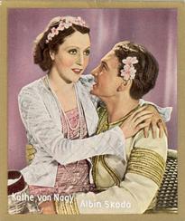 1935 Bunte Filmbilder #46 Kathe von Nagy / Albin Skoda Front