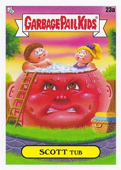 2021 Topps Garbage Pail Kids Go on Vacation #23a Scott Tub Front