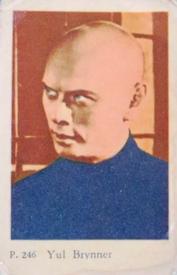 1958 Dutch Gum P Set #P246 Yul Brynner Front