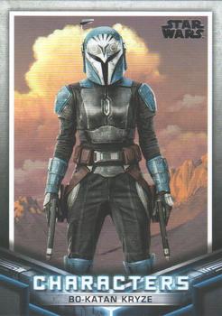 2021 Topps Star Wars: The Mandalorian Season 2 - Characters #C-11 Bo-Katan Kryze Front