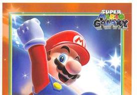 2009 Enterplay Super Mario Galaxy Stickers #001 Mario Front