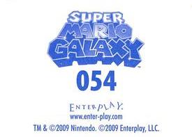 2009 Enterplay Super Mario Galaxy Stickers #054 Kamella Back
