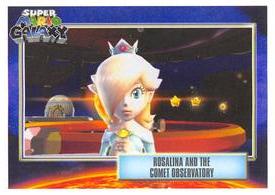 2009 Enterplay Super Mario Galaxy Stickers #152 Rosalina and the Comet Observatory Front