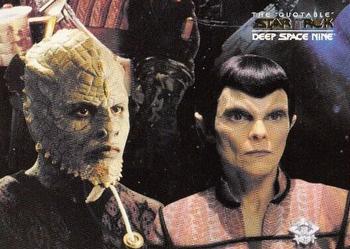 2007 Rittenhouse The Quotable Star Trek Deep Space Nine - Space: The Final Frontier #DSN7 Bottom left / Front