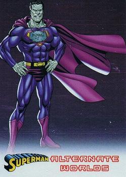 2013 Cryptozoic DC Comics Superman The Legend - Alternate Worlds #ARS-08 Bizarro Front