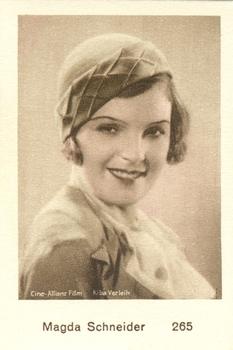 1932 Monopol Filmbilder B #265 Magda Schneider Front