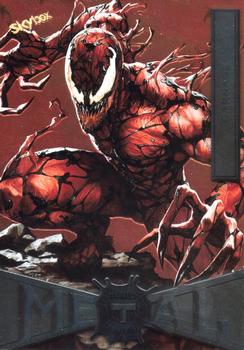 2021 SkyBox Metal Universe Marvel Spider-Man #18 Carnage Front