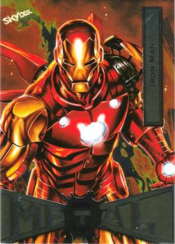 2021 SkyBox Metal Universe Marvel Spider-Man #36 Iron Man Front