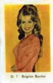 1959 Dutch Gum D (Plain) #D7 Brigitte Bardot Front