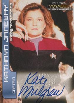 1999 SkyBox Star Trek Voyager: Closer to Home - Autographs #A1 Kate Mulgrew Front