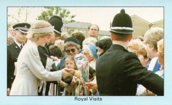 1990 South Wales Constabulary Cop-A-Cards #6 Royal Visits Front